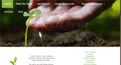 Desktop Screenshot of ceedsofpeace.org